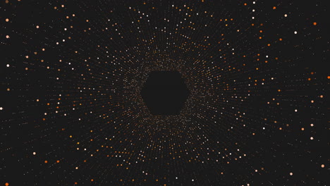 Vertigo-hexagons-with-gold-lines-and-dots