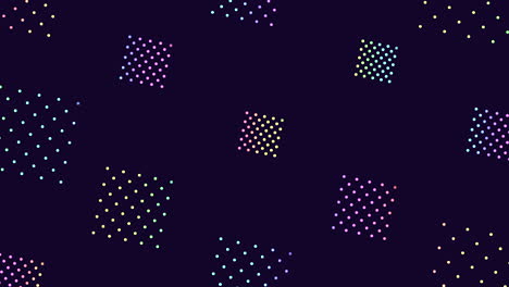 Motion-random-rainbow-dots-and-squares-pattern