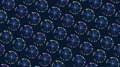 Motion-rainbow-circles-pattern-with-lines-and-dots