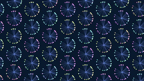 Colorful-circles-pattern-with-lines-and-dots