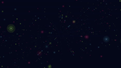 Fly-colorful-dots-and-glitters-in-dark-galaxy