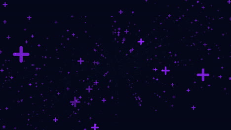 Fly-purple-crosses-in-dark-galaxy
