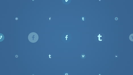 Social-icons-pattern-on-network-background