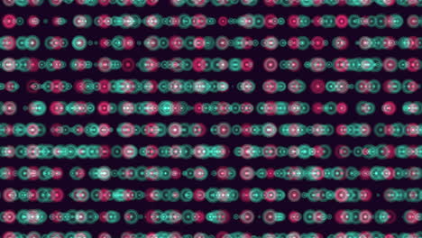 Motion-red-and-green-futuristic-dots-pattern-in-rows