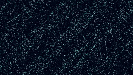 Motion-blue-glitters-and-dust-on-dark-space