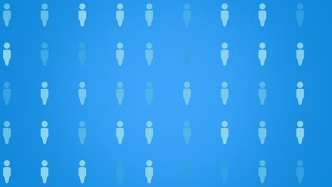Blaue-Ikonenmuster-Der-Person-Auf-Sozialem-Netzwerkhintergrund