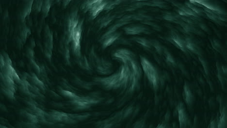 Fließende-Tiefe-Mystische-Grüne-Wolke-Auf-Schwarzem-Weltraum
