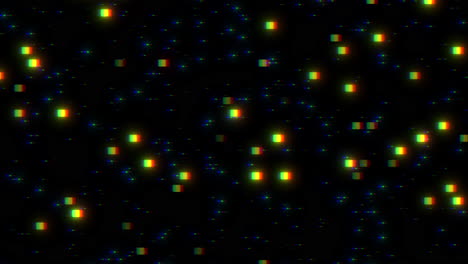 Píxeles-Digitales-De-Neón-Con-Efecto-De-Ruido-En-La-Galaxia