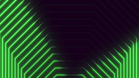 Neongrüne-Linien-Mit-Radareffekt