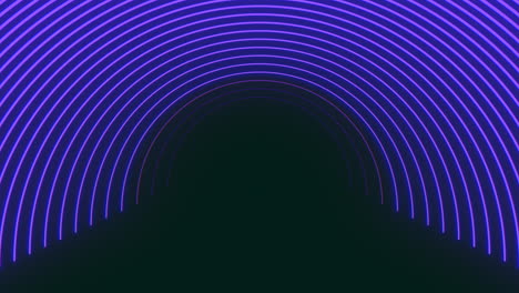 Neon-blue-semicircle-and-lines