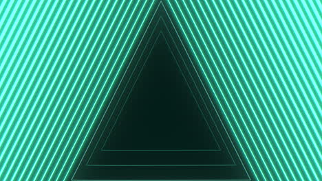 Triángulos-Y-Líneas-Verdes-Neón-En-Estilo-Disco