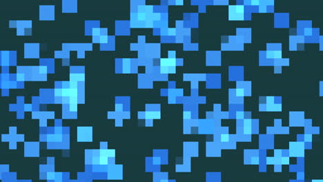 Blaues-Pixelmuster-Mit-Farbverlauf