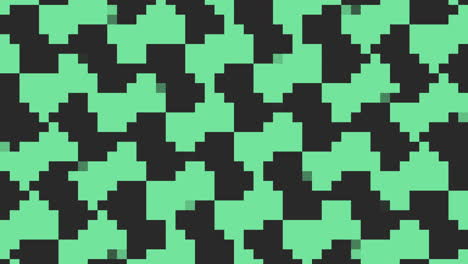 Grünes-Pixelmuster-Mit-Farbverlauf