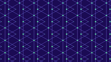 Lila-Große-Dreiecke-Futuristisches-Muster-Mit-Neonpunkten