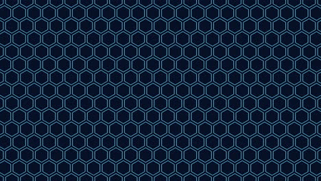 Bewegung-Neonblaues-Hexagonmuster