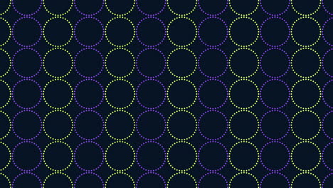 Big-purple-and-green-neon-rings-pattern-with-dots