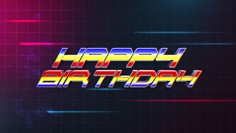 Alles-Gute-Zum-Geburtstag-Auf-Neonbildschirm-Mit-Roten-Und-Blauen-Linien