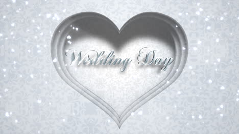 Wedding-Day-and-silver-hearts-with-fly-glitters