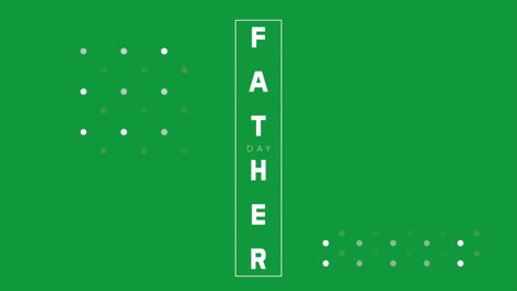 Vatertag-Mit-Punktmuster-Auf-Grüner-Farbverlaufsfarbe