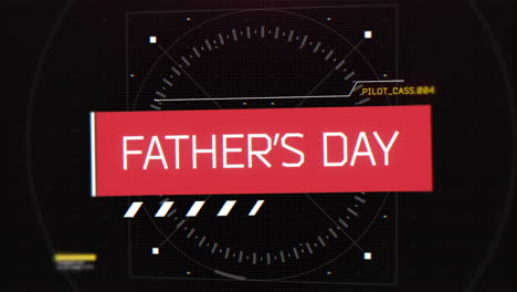 Father-Day-on-red-computer-screen-with-HUD-elements