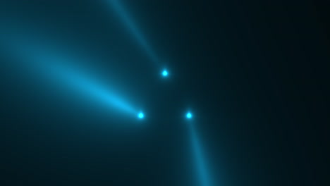 Glowing-blue-spotlight-beams-on-stage