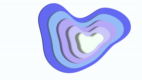 Patrón-De-Ondas-De-Corte-De-Papel-Azul-Y-Púrpura-De-Plástico-Abstracto
