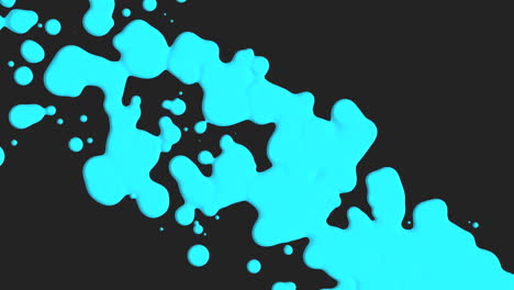 Abstract-blue-liquid-and-splashes-spots