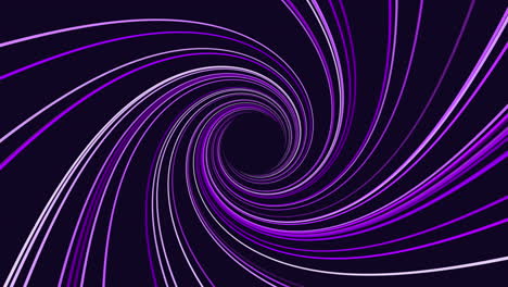 Neon-futuristic-colorful-spiral-lines-on-black-space