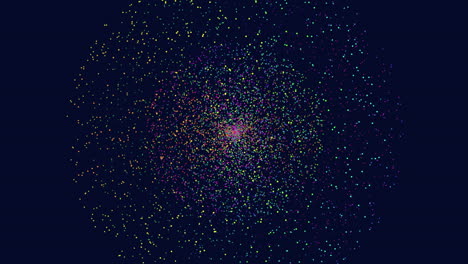 Motion-colorful-futuristic-dots-and-glitters-on-dark-space