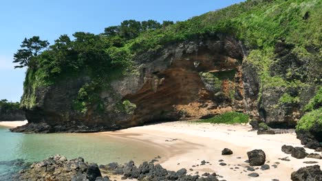 Japanische-Touristen-vor-Ort,-Goryodaki