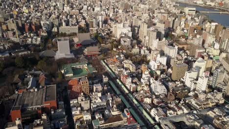 Tokyo-City-Vororte-Luftaufnahmen-zeigen