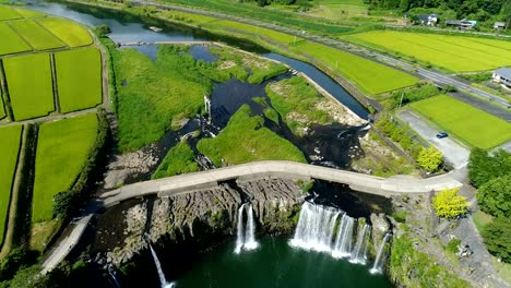 Caída-de-Harajirinotaki-en-Japón