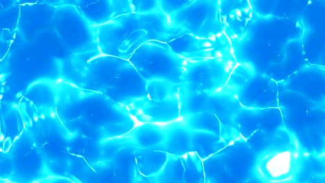 Swimming-pool-top-view,-Water-Surface-CG-animation,-Loop,