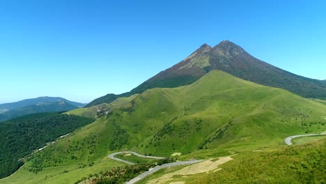 Landschaft-des-Yufudake-Berges