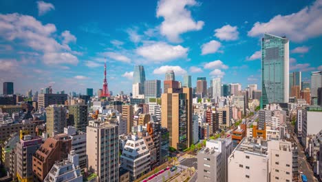 Stadtansicht-von-Tokio,-Japan