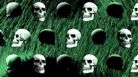 Abstract-Background-Halloween-Rotating-Scary-Skull-Lines-15