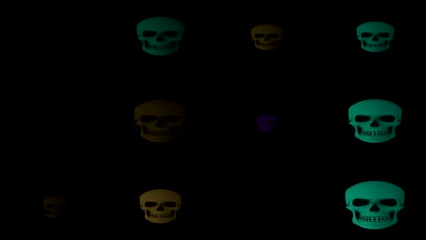 Abstract-Background-Halloween-Scary-Skull-Multi-Video-wall-1