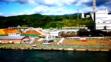 time-lapse-shot-of-the-busy-port-of-Japan-tsuruga-at-Fukui-prefecture