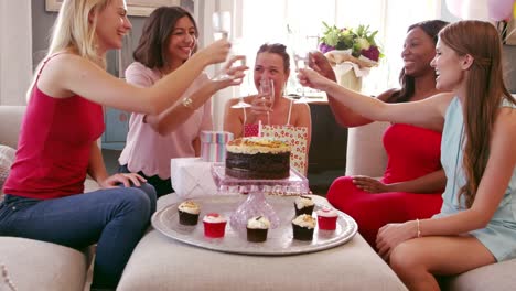 Female-Friends-Celebrating-Birthday-At-Home-Shot-On-R3D