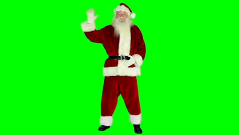 Santa-claus-waving-hands