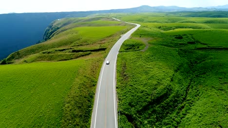 paisaje-de-la-zona-de-Aso-en-Japón