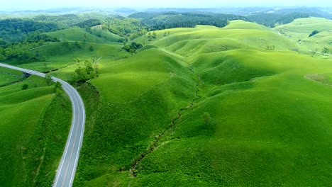 paisaje-de-la-zona-de-Aso-en-Japón