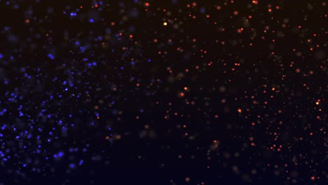 Animation-Abstract-Multi-Colored-Particles-Background