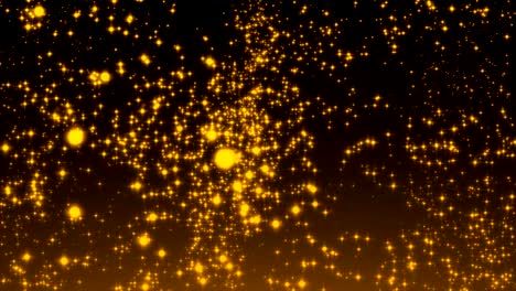 Luxurious-gold-sparkling-particles-wave-background