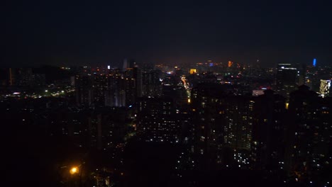 noche-iluminada-zhuhai-paisaje-Parque-panorama-superior-4k-china