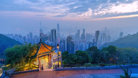 4K,-Time-lapse-Hong-Kong-cityscape-at-the-morning-sunrise-time-at-victoria-harbor