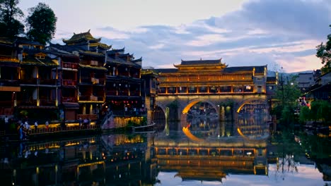 Feng-Huang-Ancient-Town-(ciudad-antigua-de-Phoenix),-China