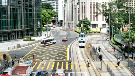 4K-Time-Lapse-:-Hong-Kong-Business-area