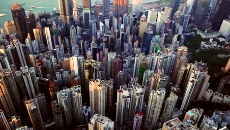 Aerial-view-of-Hong-Kong-Downtown.-Financial-district-and-business-centers-in-smart-city-in-Asia.-Top-view-of-skyscraper-and-high-rise-buildings.