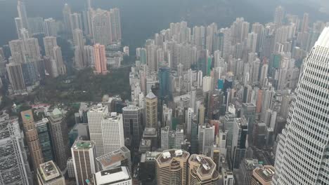 4K-aerial-view-footage-of-Central-district-in-Hong-Kong